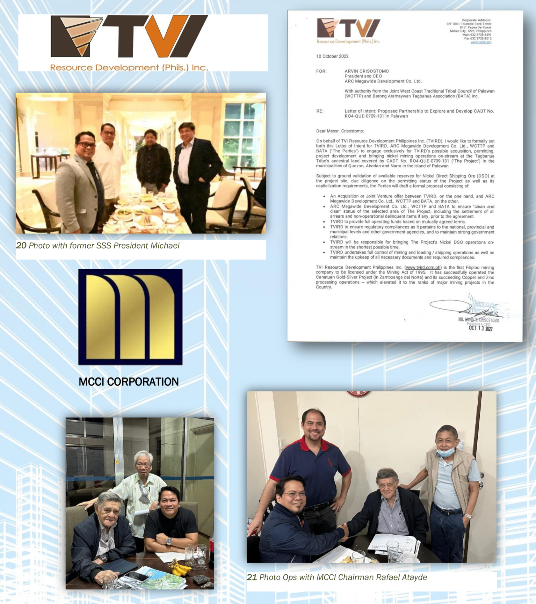 Nickel Mining Partnership